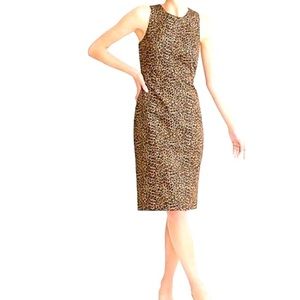 J. Crew Leopard Sheath like new!